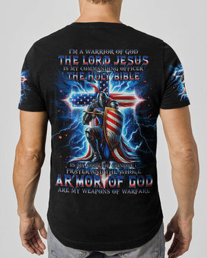 I'm A Warrior Of God Men's All Over Print Shirt - Tlno3005244