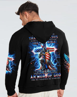 I'm A Warrior Of God Men's All Over Print Shirt - Tlno3005244
