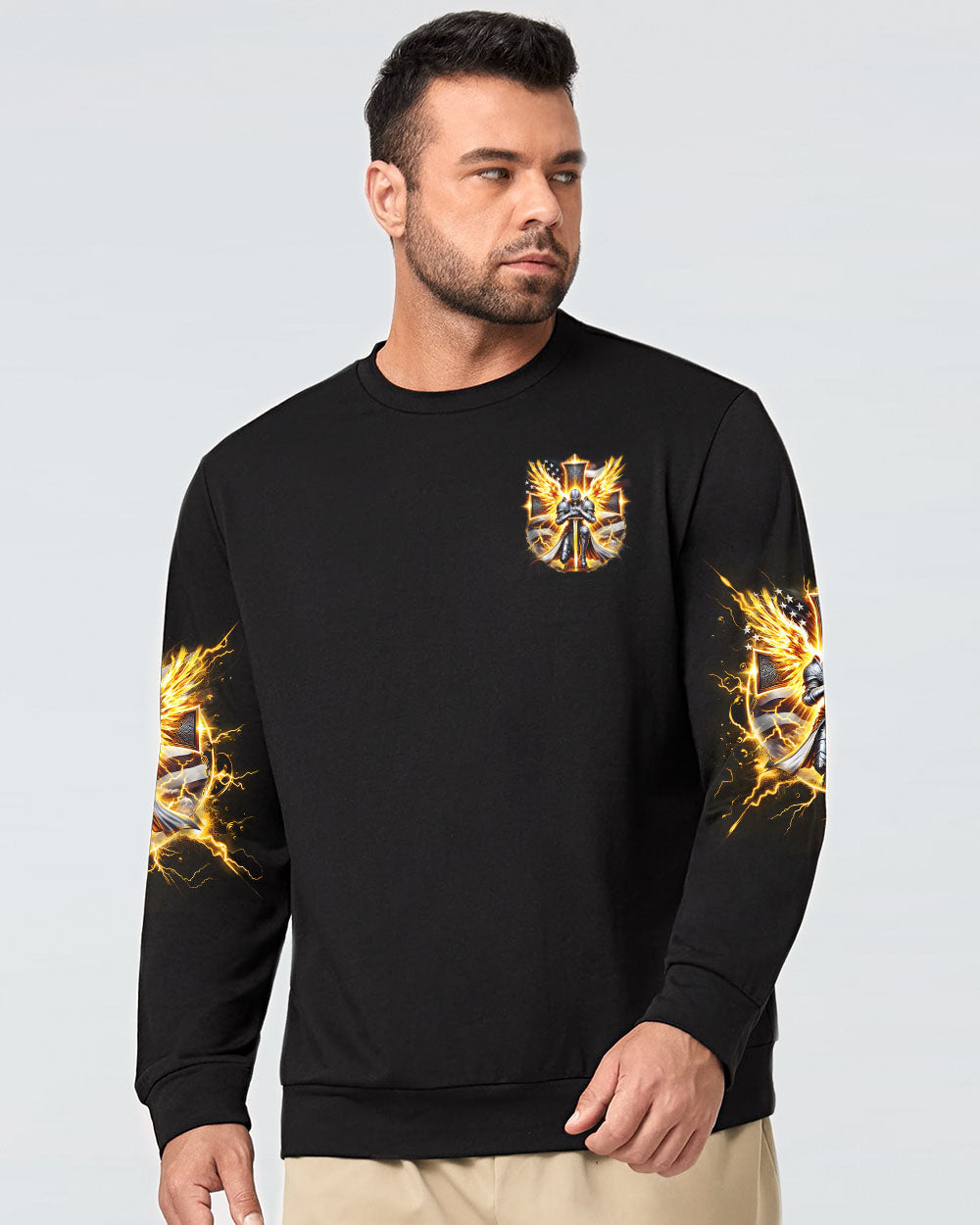 I'm A Warrior Of God Men's All Over Print Shirt - Tlno3011241