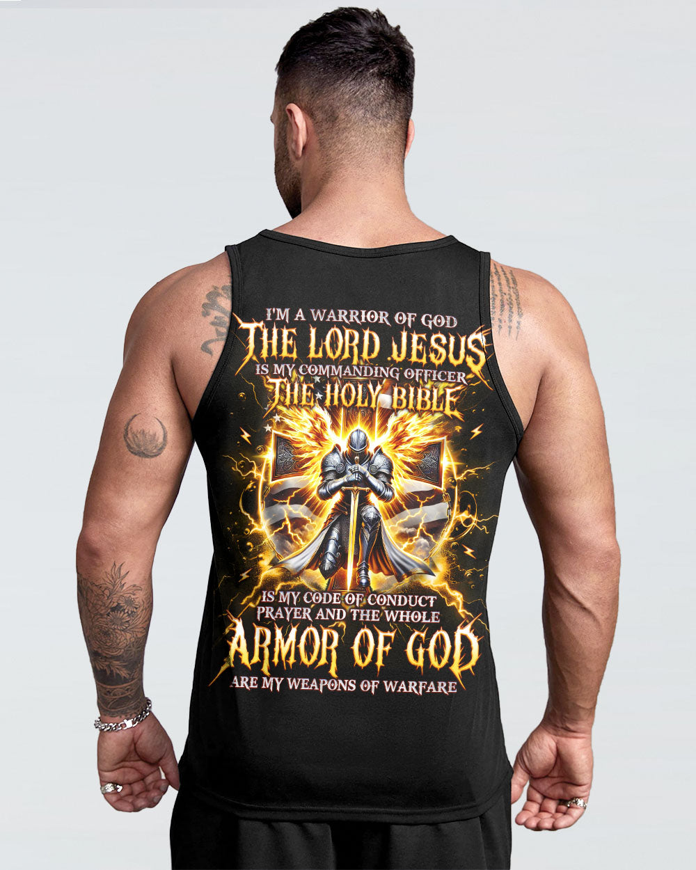 I'm A Warrior Of God Men's All Over Print Shirt - Tlno3011241