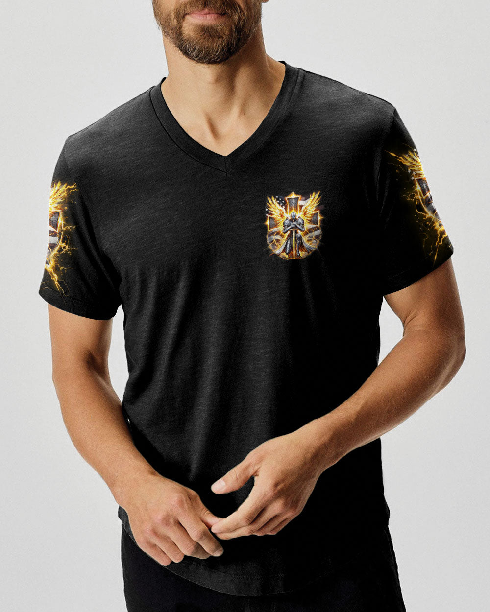 I'm A Warrior Of God Men's All Over Print Shirt - Tlno3011241