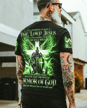 I'm A Warrior Of God Men's All Over Print Shirt  - Tlno30120242