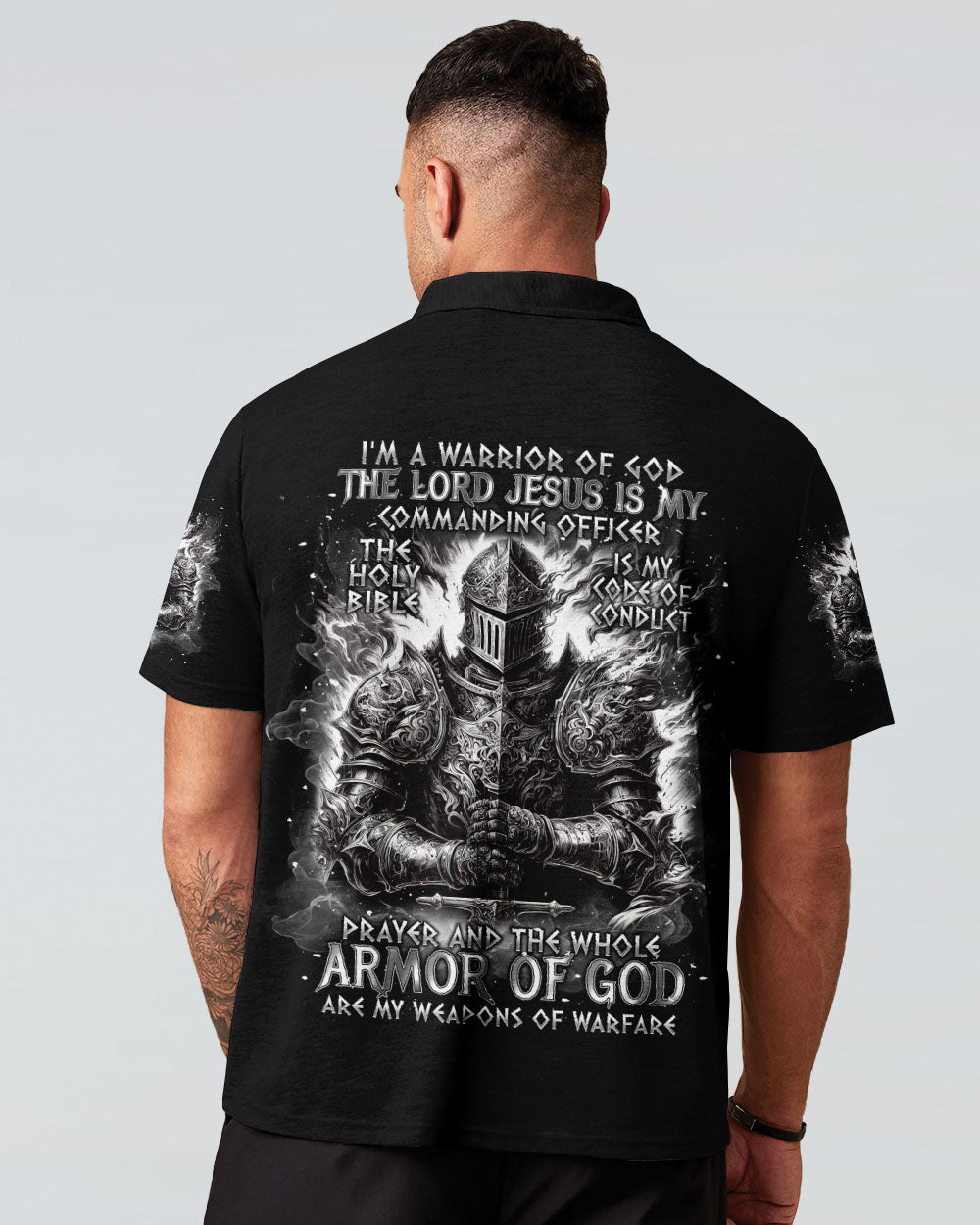 I'm A Warrior Of God Men's All Over Print Shirt  - Tlnt0111242