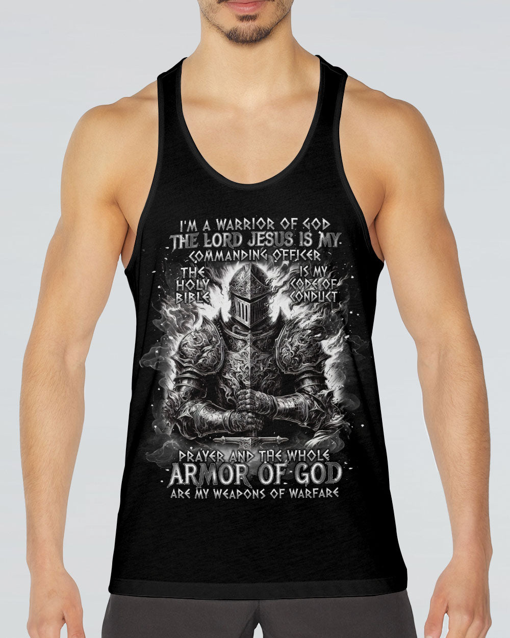 I'm A Warrior Of God Men's All Over Print Shirt  - Tlnt0111242