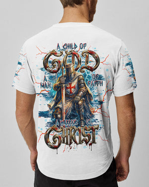 A Warrior Of Christ Men's All Over Print Shirt - Tlnt0201261