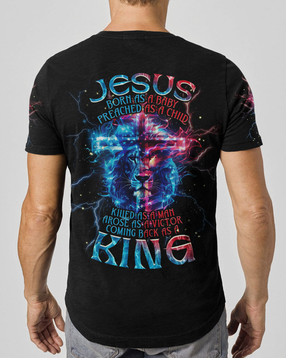 Coming Back As A King Lion Men's All Over Print Shirt - Tlnt0205244