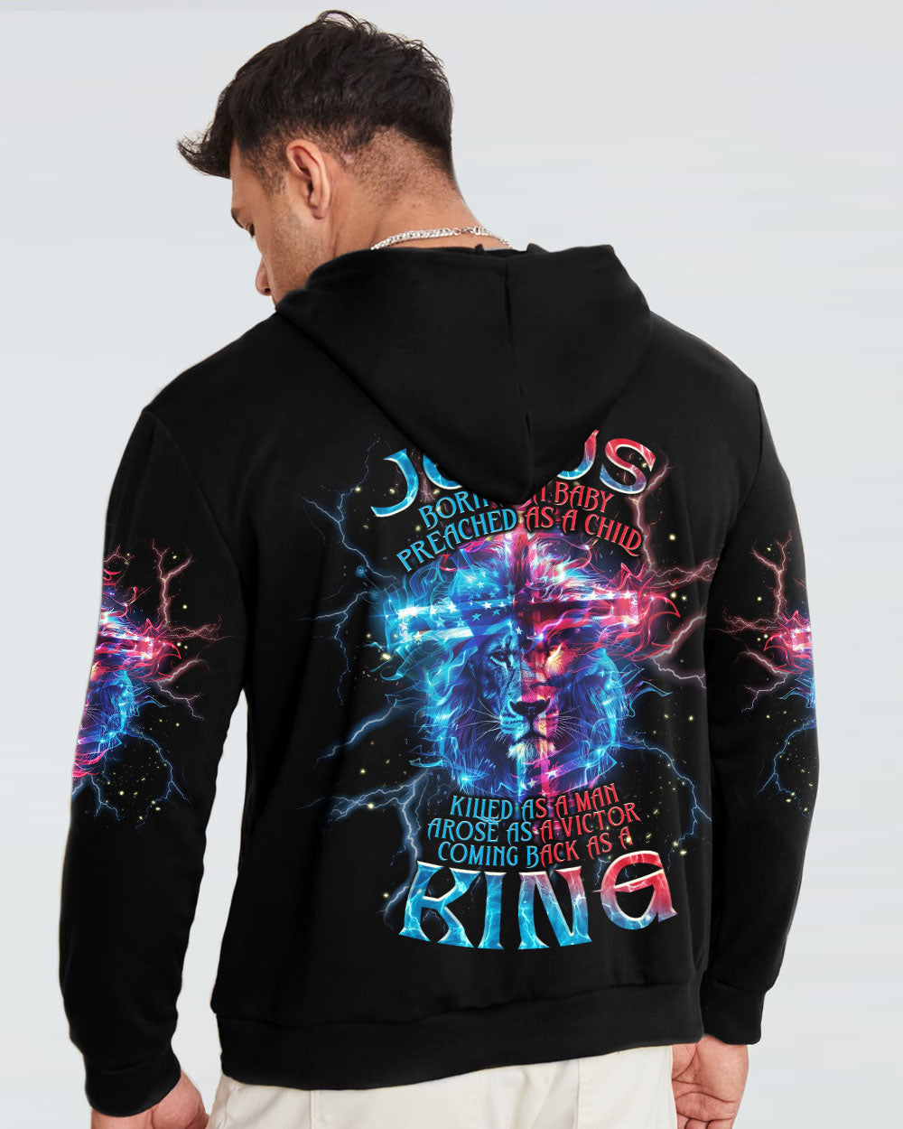 Coming Back As A King Lion Men's All Over Print Shirt - Tlnt0205244