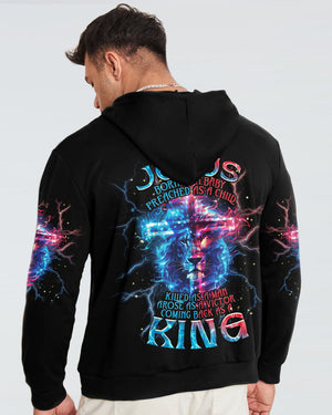Coming Back As A King Lion Men's All Over Print Shirt - Tlnt0205244
