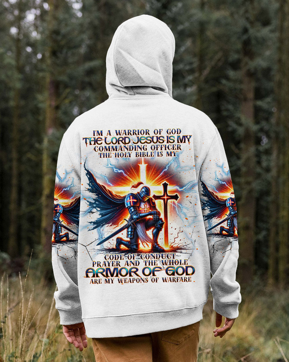 I'm A Warrior Of God Men's All Over Print Shirt  - Tlnt0211242