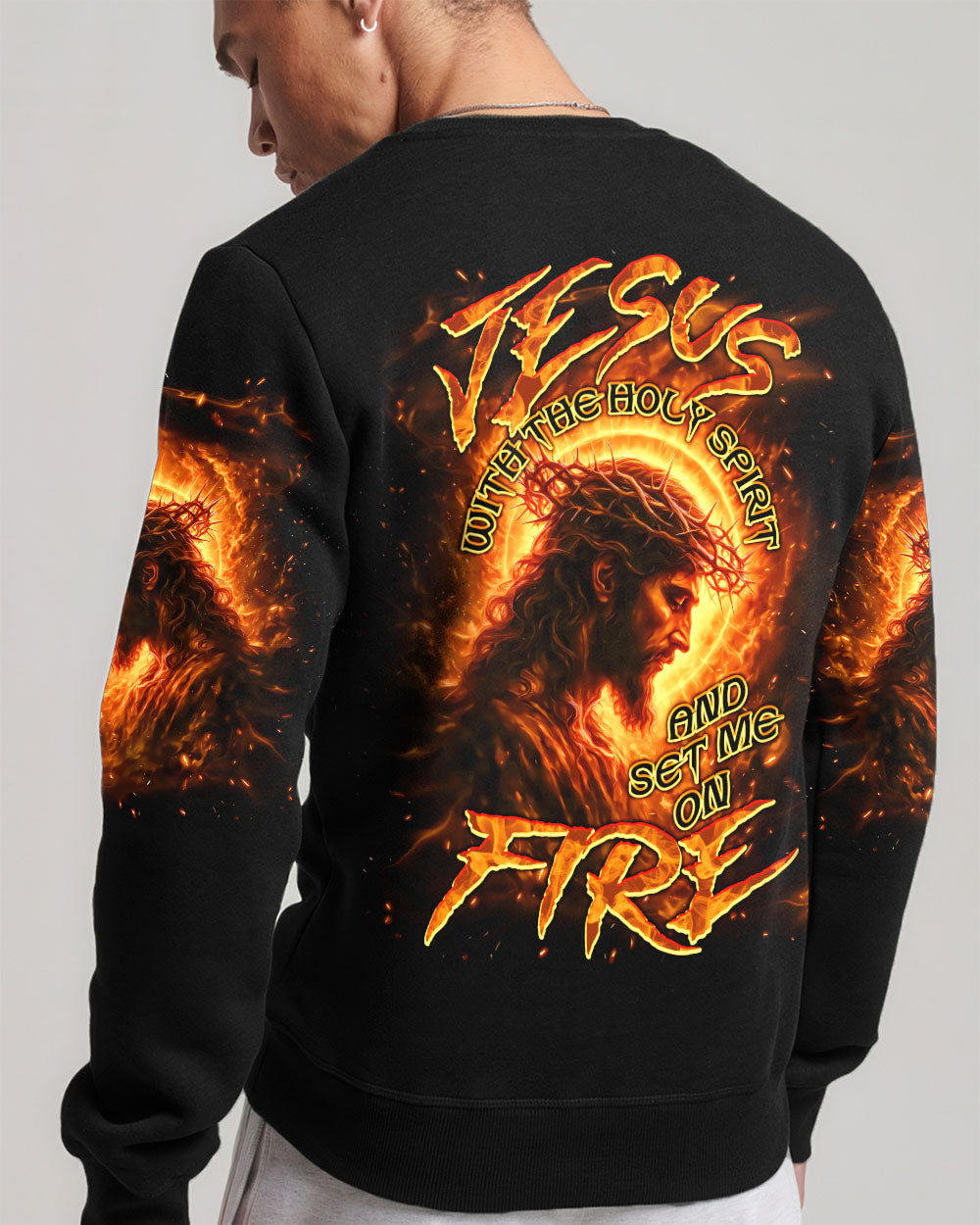 Jesus Fill Me With The Holy Spirit  Men's All Over Print Shirt - Tlnt0310254
