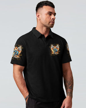 Not All Angels Play The Harp And Sing Warrior Men's All Over Print Shirt  - Tlnt0402255
