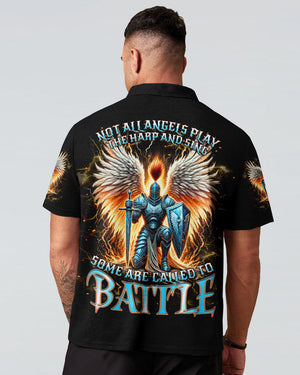 Not All Angels Play The Harp And Sing Warrior Men's All Over Print Shirt  - Tlnt0402255