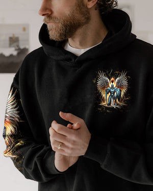Not All Angels Play The Harp And Sing Warrior Men's All Over Print Shirt  - Tlnt0402255