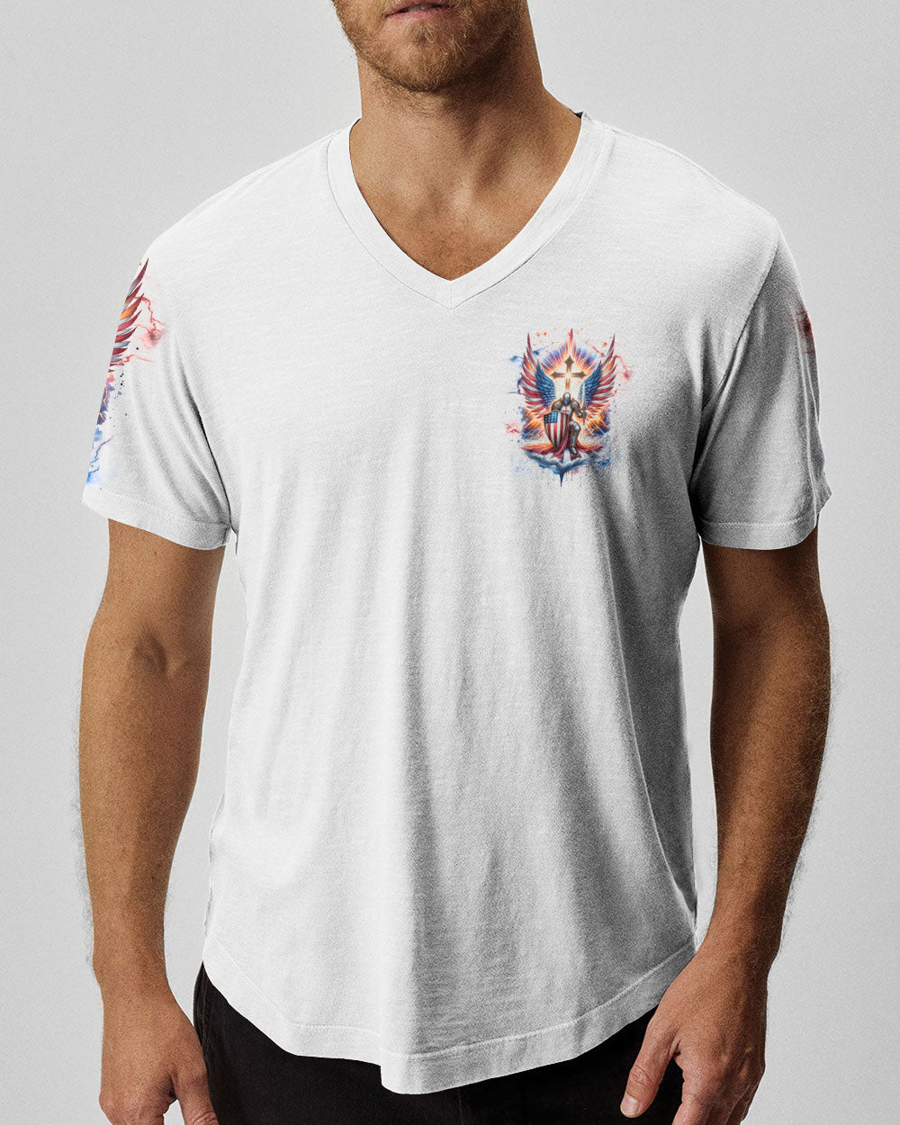I'm On Team Jesus Warrior Men's All Over Print Shirt - Tlnt0603244