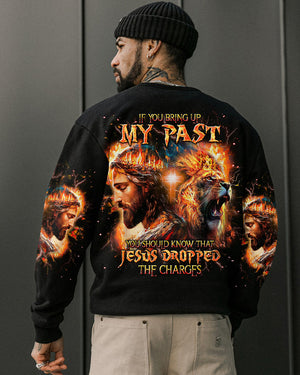 Jesus Dropped The Charges Lion Men's All Over Print Shirt - Tlnt0606241
