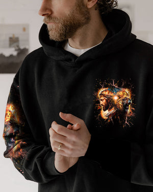 Jesus Dropped The Charges Lion Men's All Over Print Shirt - Tlnt0606241