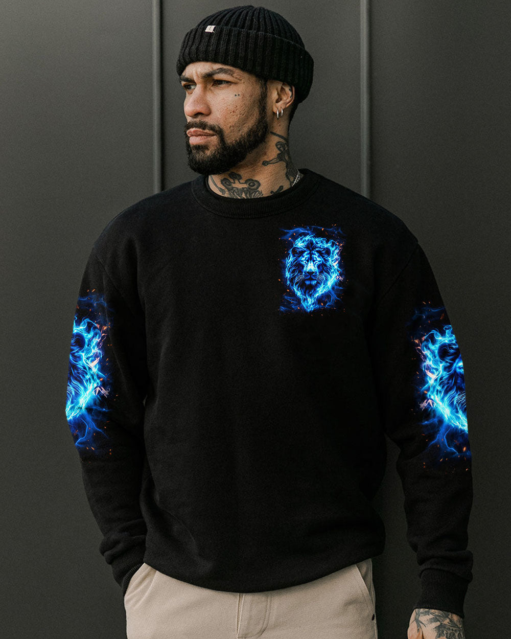Jesus Fill Me With The Holy Spirit Lion Men's All Over Print Shirt - Tlnt0610252