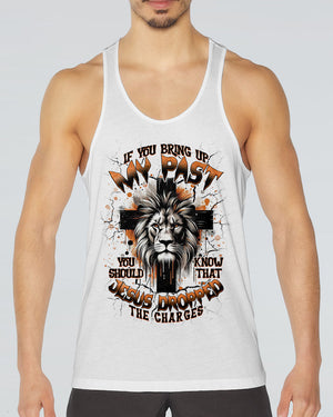 Jesus Dropped The Charges Lion Men's All Over Print Shirt   - Tlnt0710252