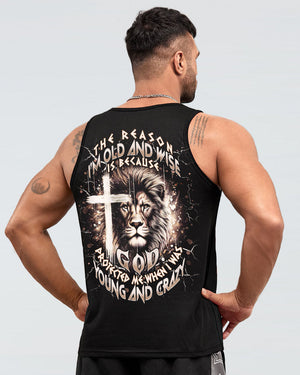 The Reason I’m Old And Wise Lion Men's All Over Print Shirt - Tlnt0711251