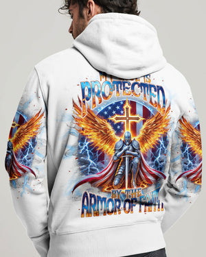 My Soul Is Protected By The Armor Of Faith Warrior Men's All Over Print Shirt - Tlnt1012241