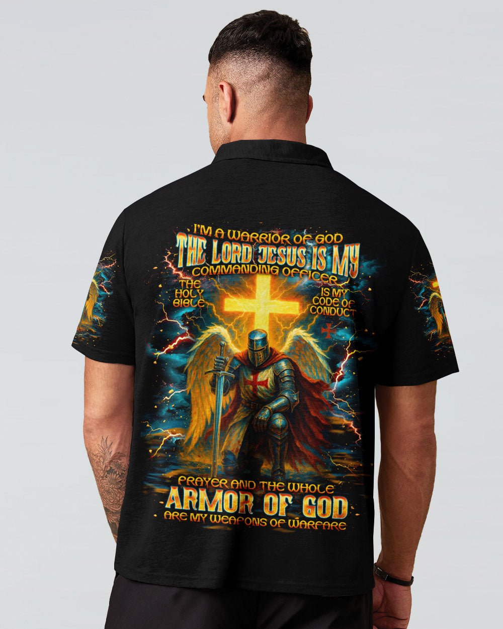 I'm A Warrior Of God Warrior Men's All Over Print Shirt  - Tlnt1104251