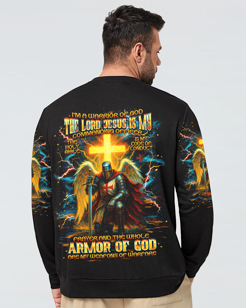 I'm A Warrior Of God Warrior Men's All Over Print Shirt  - Tlnt1104251