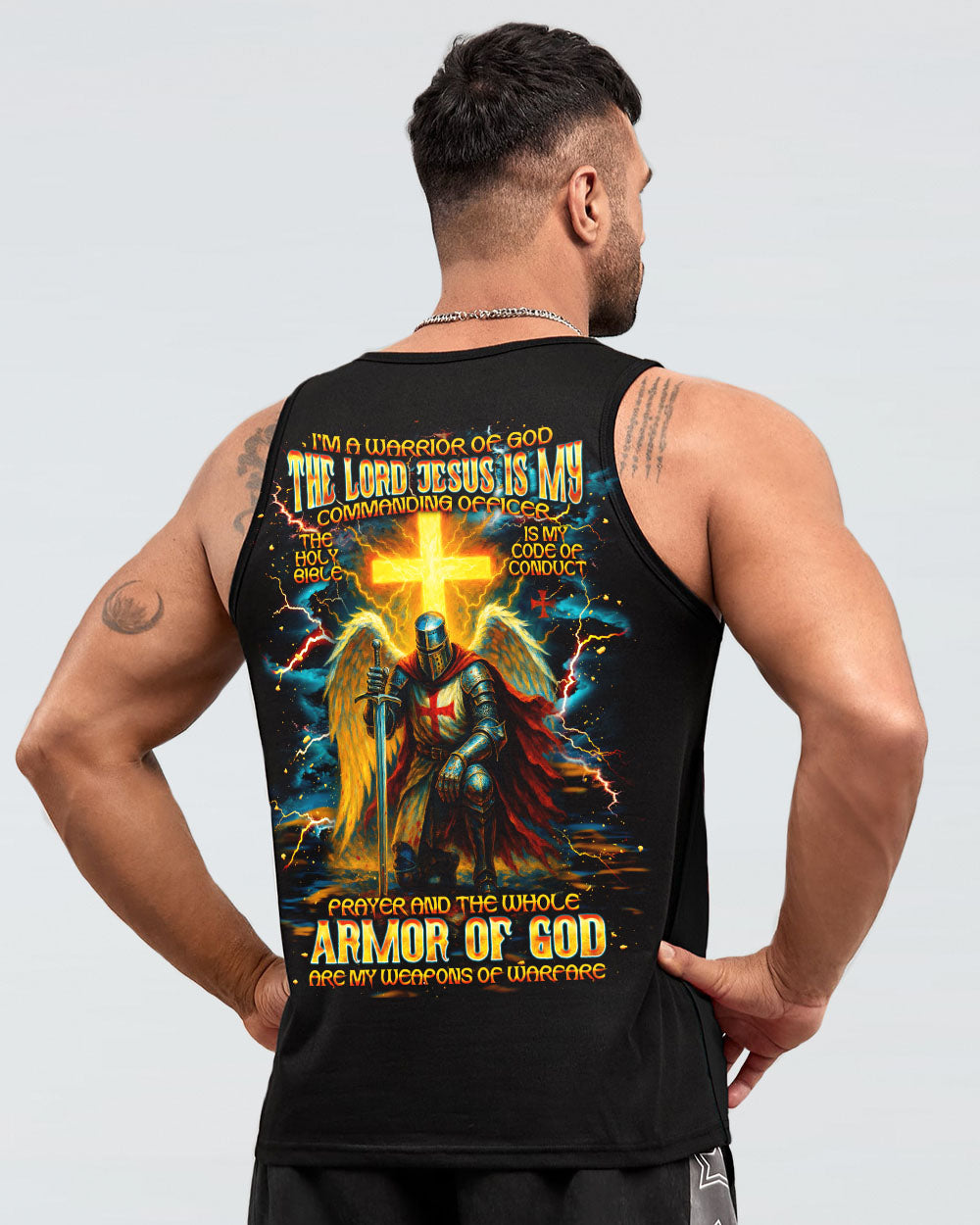 I'm A Warrior Of God Warrior Men's All Over Print Shirt  - Tlnt1104251