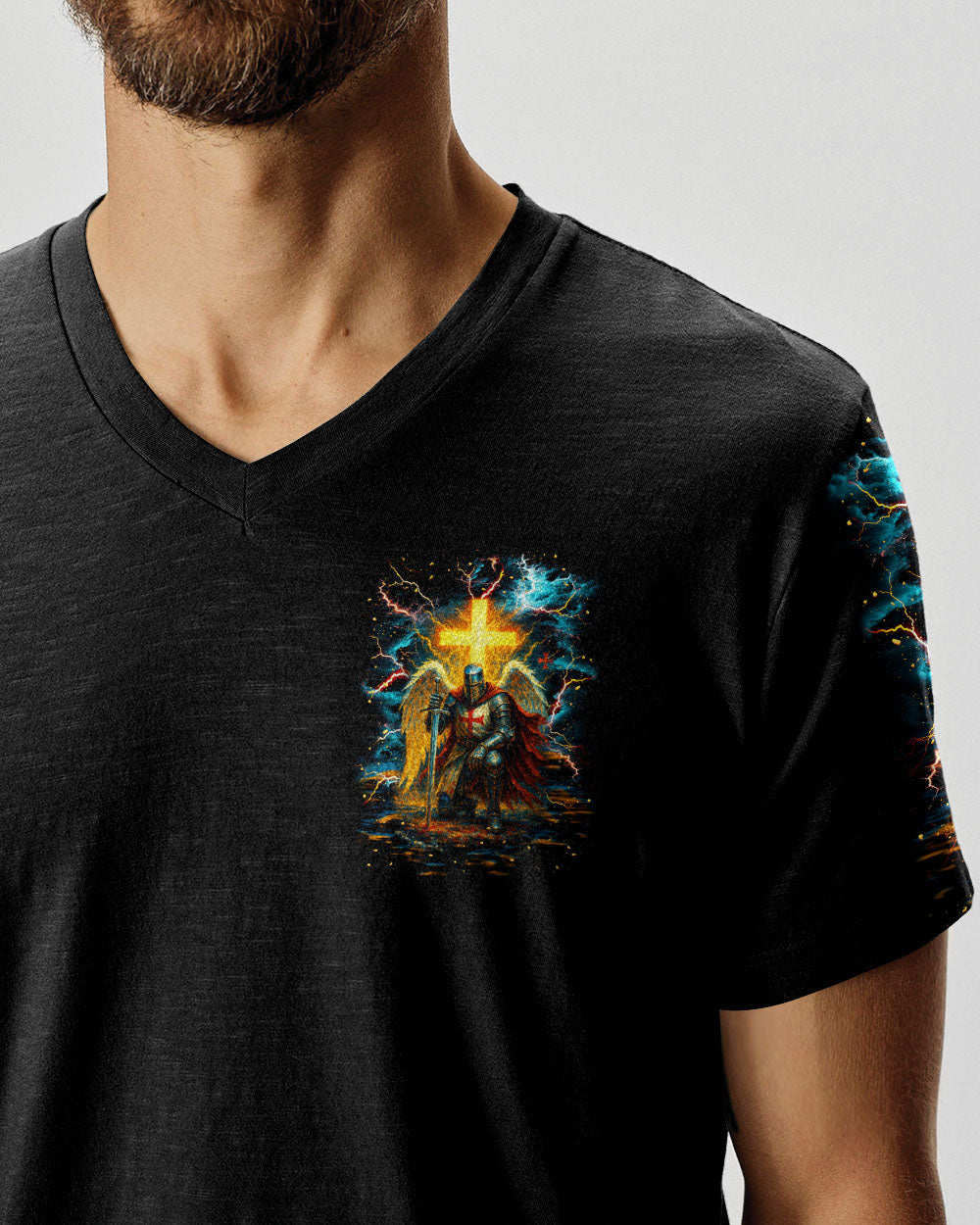 I'm A Warrior Of God Warrior Men's All Over Print Shirt  - Tlnt1104251