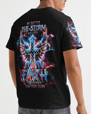 No Matter The Storm Men's All Over Print Shirt - Tlnt1201244