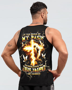 Jesus Dropped The Charges Lion Men's All Over Print Shirt - Tlpq2309242