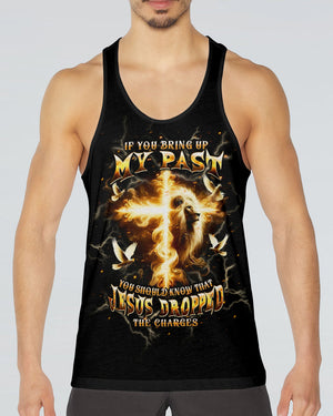 Jesus Dropped The Charges Lion Men's All Over Print Shirt - Tlpq2309242