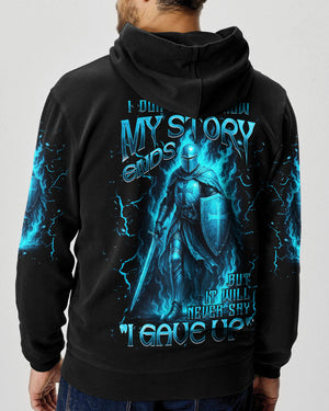 I Don't Know How My Story Ends Warrior Men's All Over Print Shirt  - Tlnt1209251