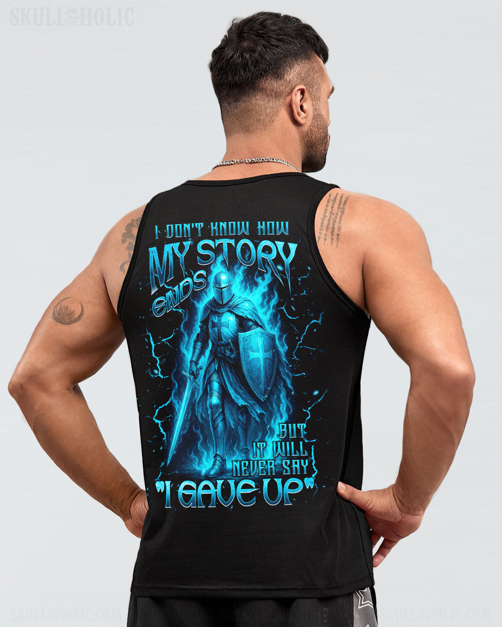 I Don't Know How My Story Ends Warrior Men's All Over Print Shirt  - Tlnt1209251