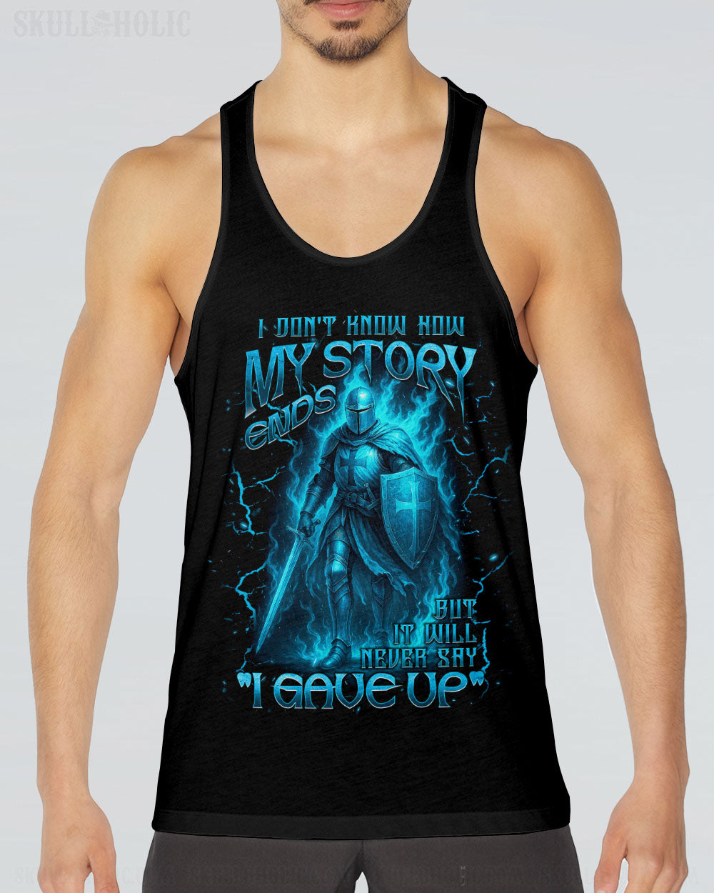 I Don't Know How My Story Ends Warrior Men's All Over Print Shirt  - Tlnt1209251