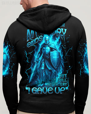 I Don't Know How My Story Ends Warrior Men's All Over Print Shirt  - Tlnt1209251