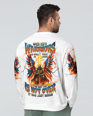 When God's Warriors Go Down Men's All Over Print Shirt - Tlnt1309251