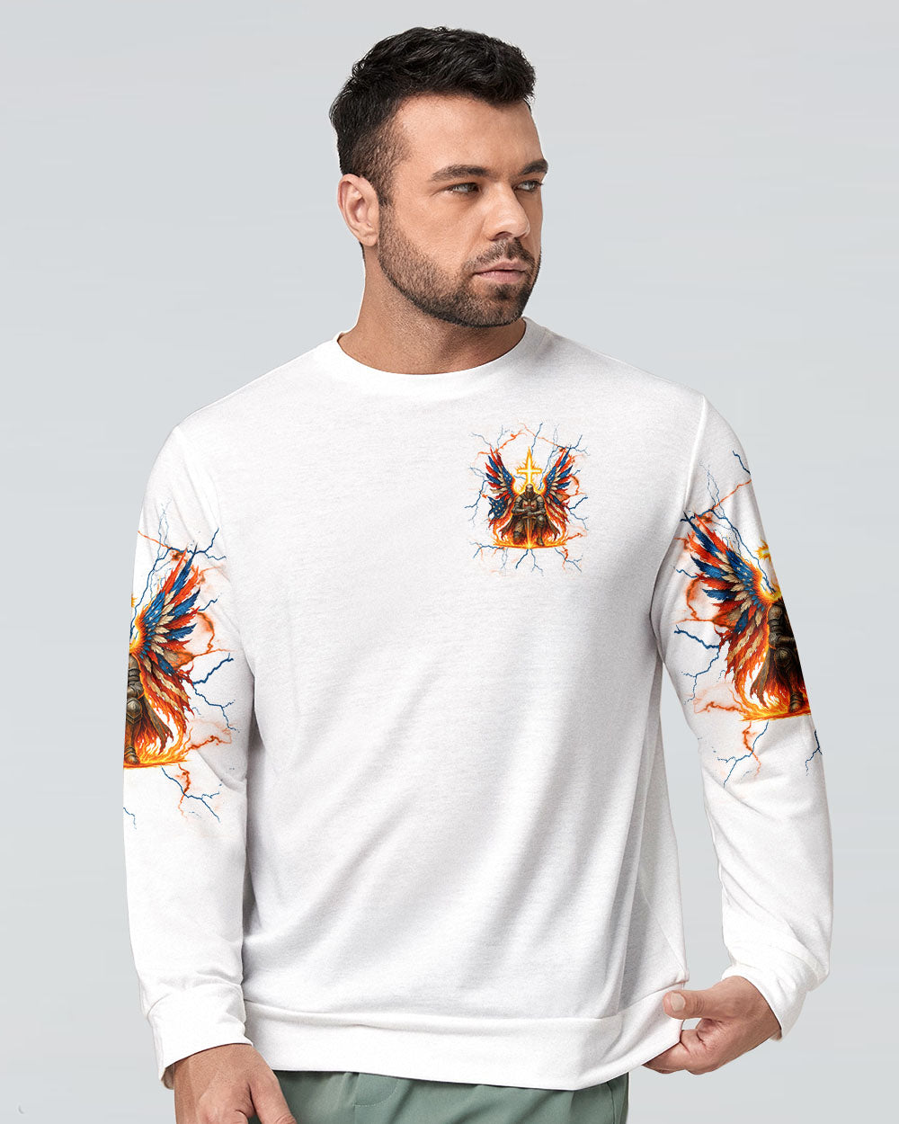 When God's Warriors Go Down Men's All Over Print Shirt - Tlnt1309251
