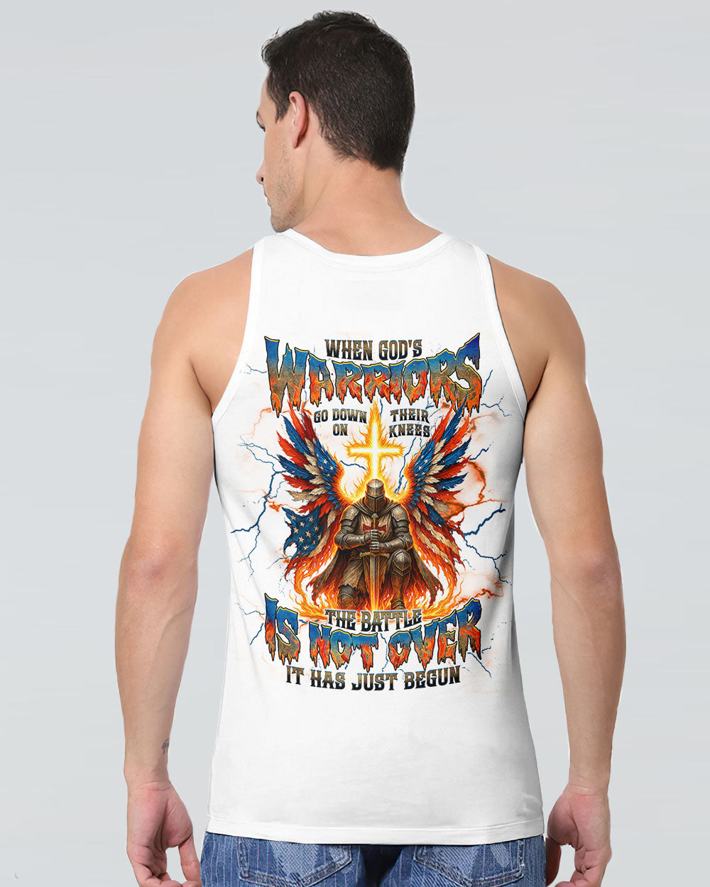 When God's Warriors Go Down Men's All Over Print Shirt - Tlnt1309251