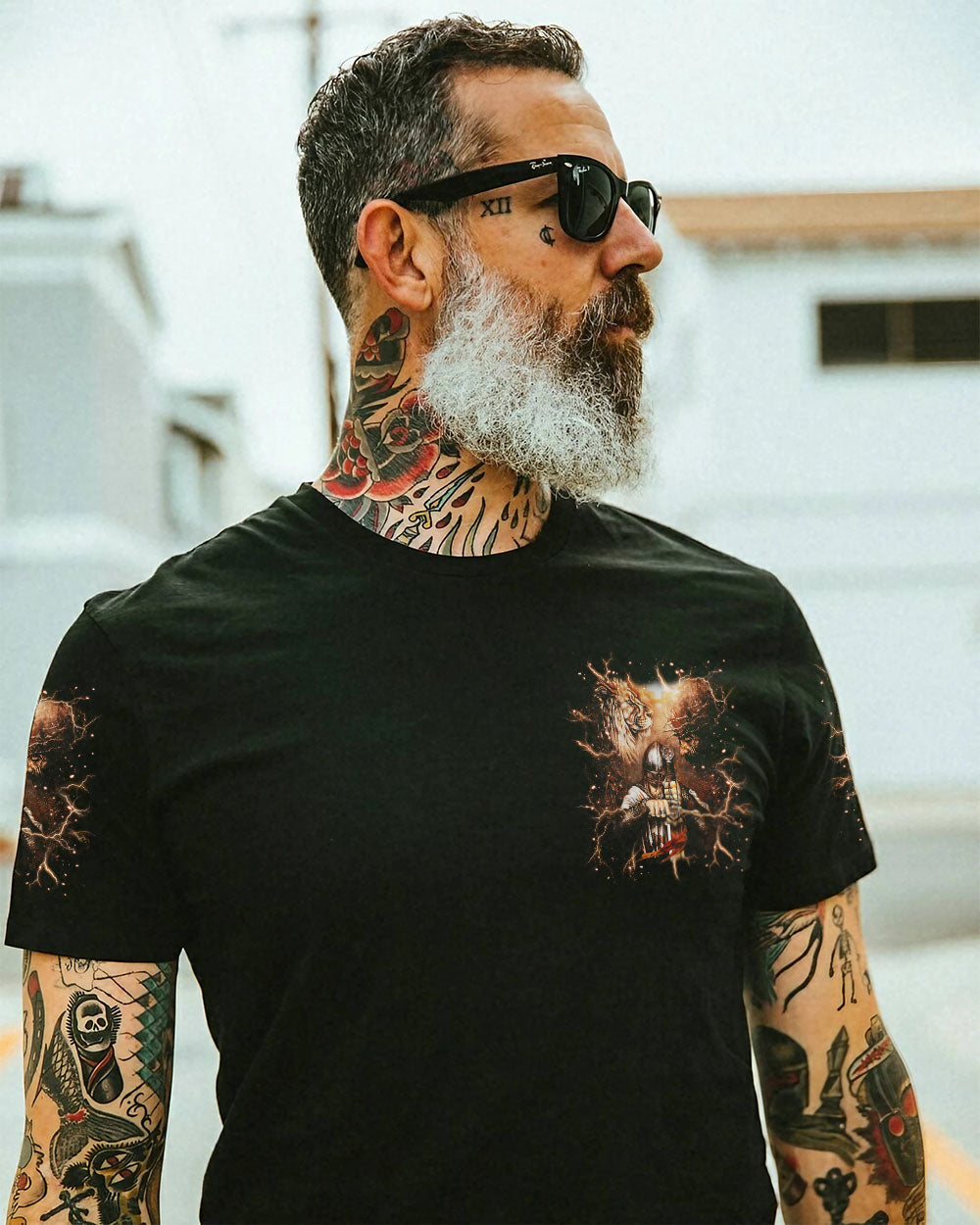 The Lord Is On My Side I Will Not Fear Men's All Over Print Shirt - Tlnt1505241