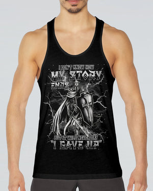 I Don't Know How My Story Ends Warrior Men's All Over Print Shirt  - Tlnt1505252