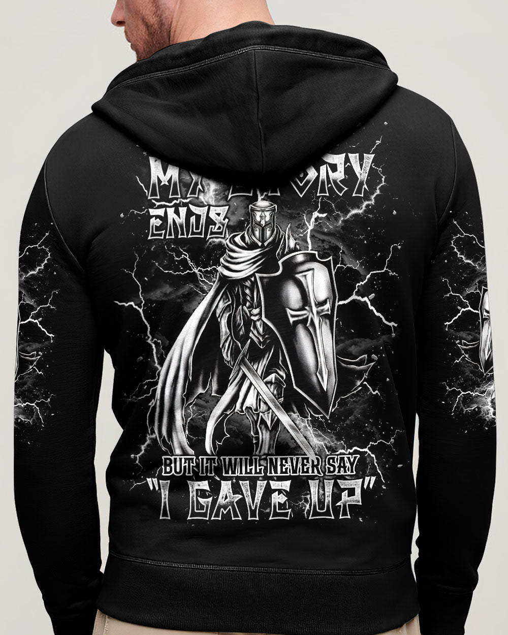 I Don't Know How My Story Ends Warrior Men's All Over Print Shirt  - Tlnt1505252