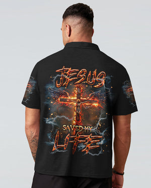 Jesus Saved My Life Men's All Over Print Shirt - Tlnt1604241