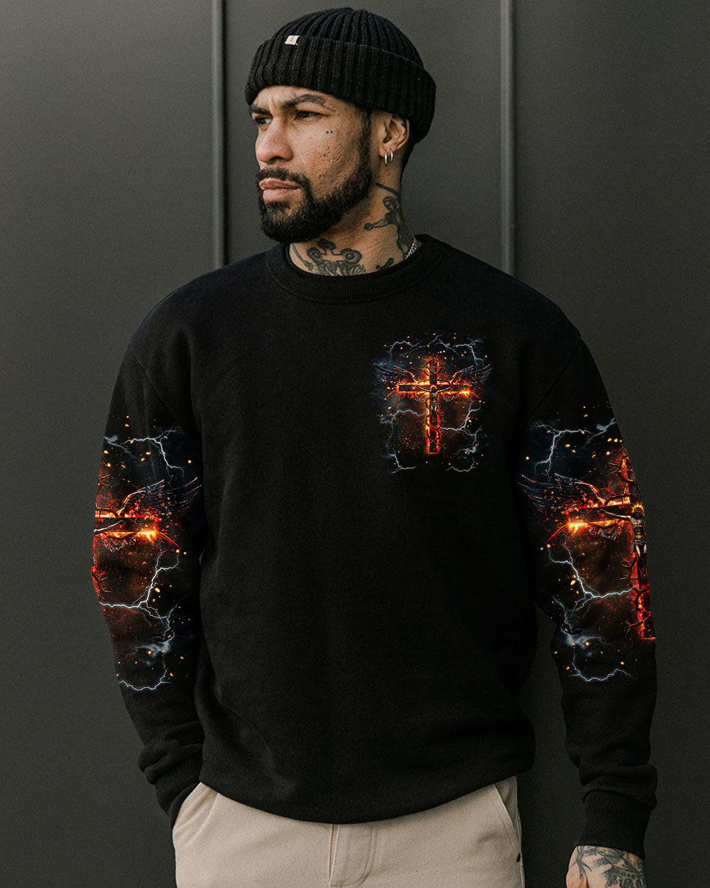 Jesus Saved My Life Men's All Over Print Shirt - Tlnt1604241