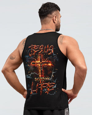 Jesus Saved My Life Men's All Over Print Shirt - Tlnt1604241