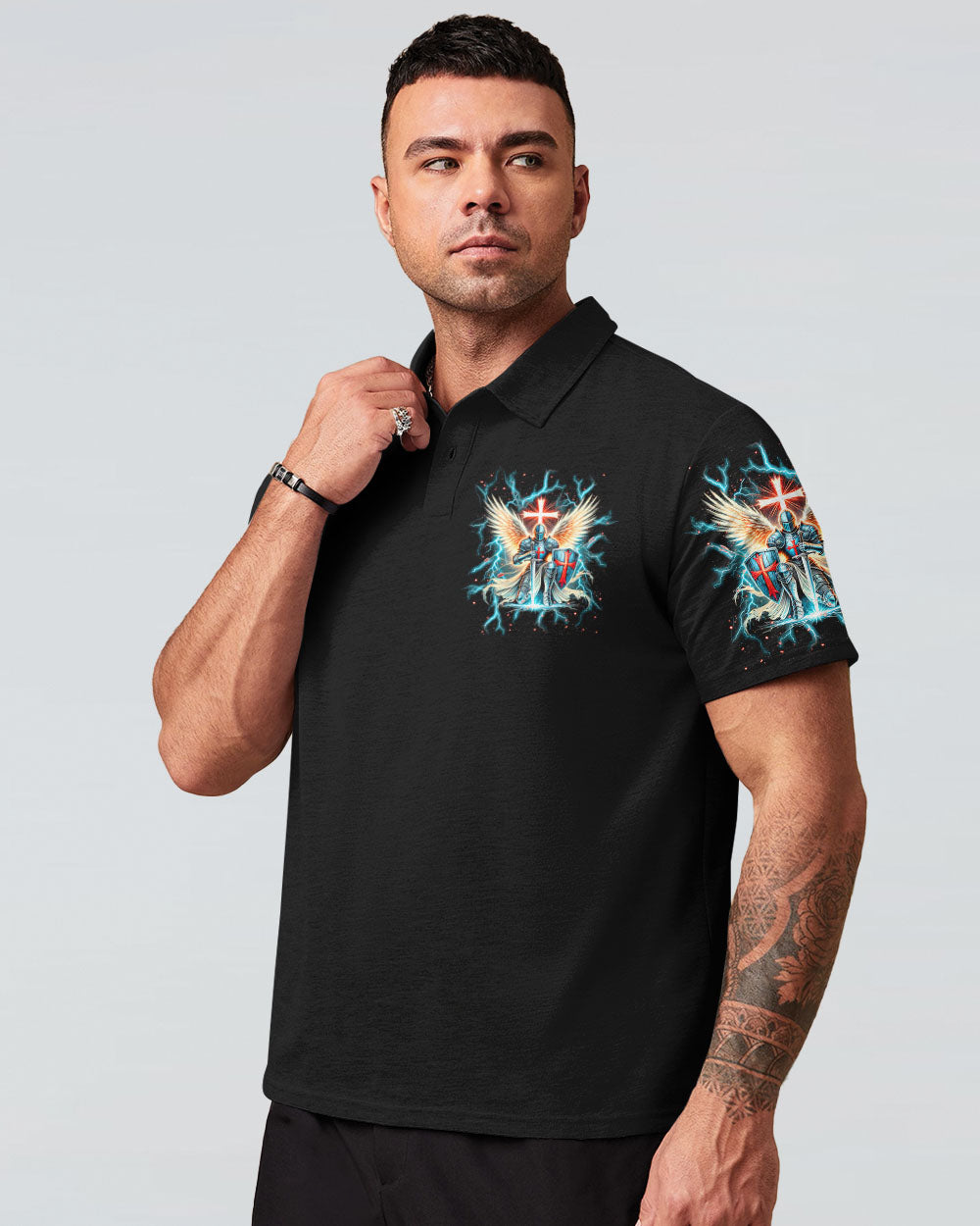 I Am The Storm Warrior Men's All Over Print Shirt - Tlnt1707243