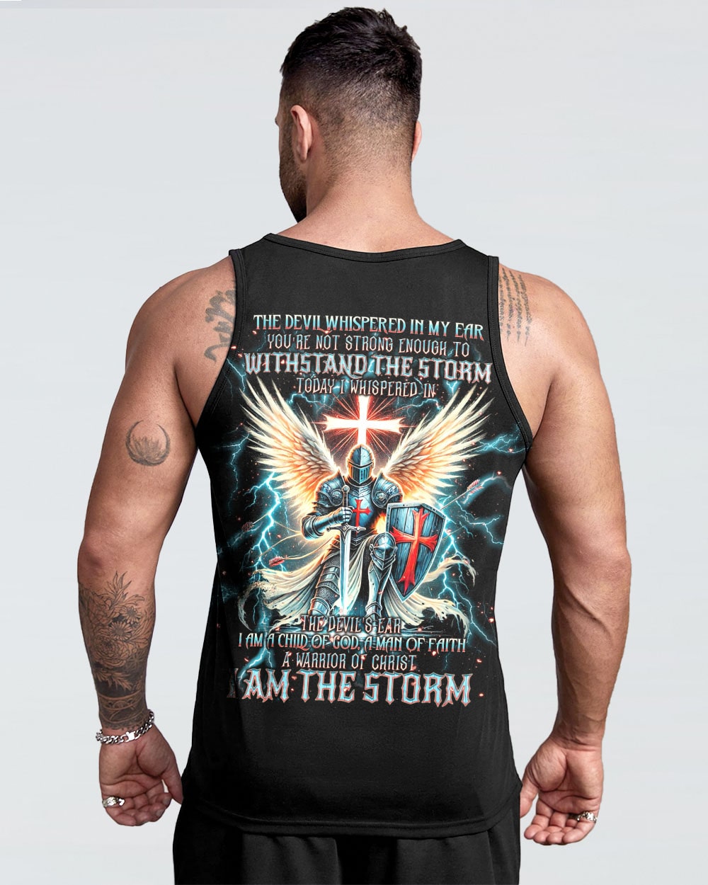 I Am The Storm Warrior Men's All Over Print Shirt - Tlnt1707243