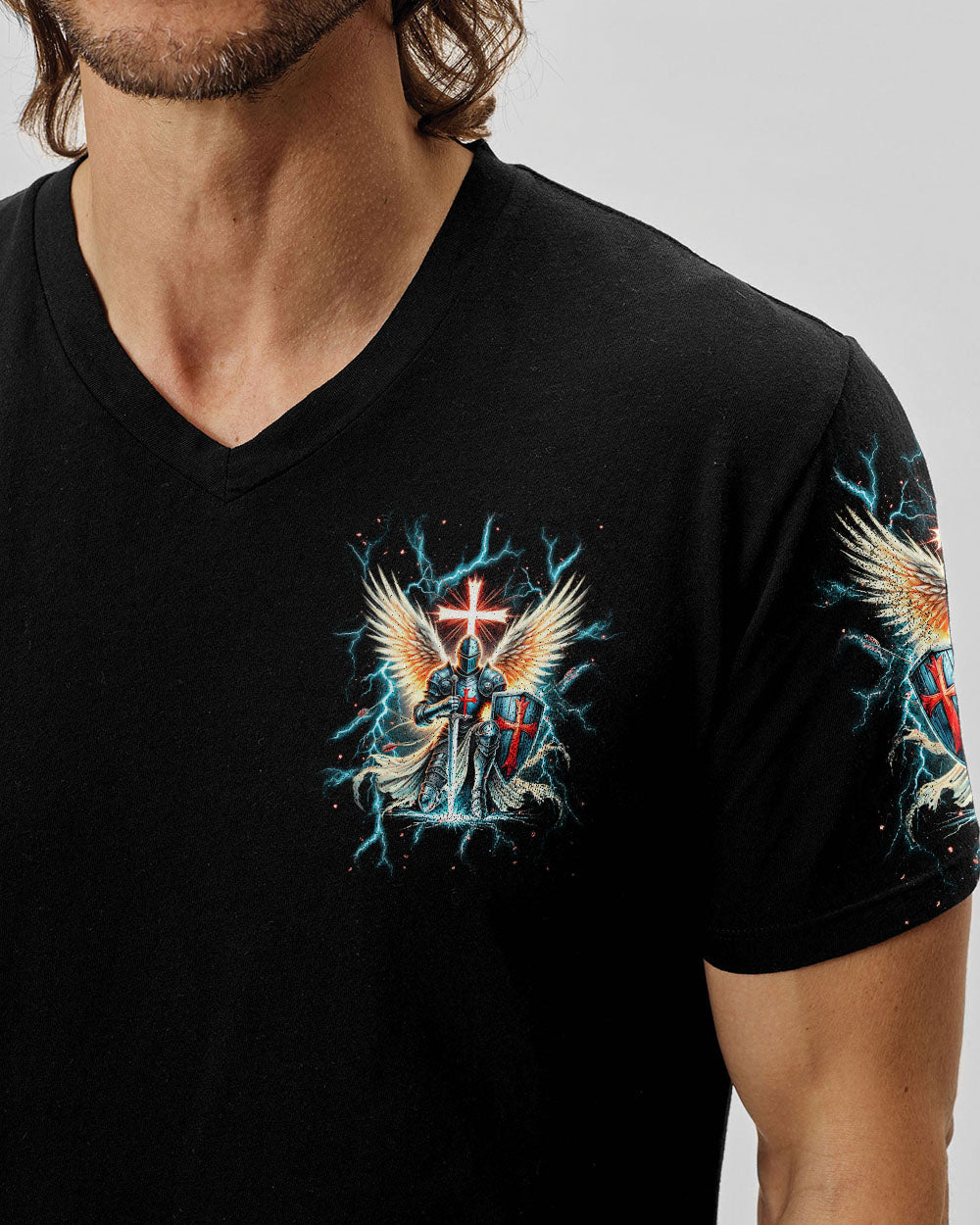 I Am The Storm Warrior Men's All Over Print Shirt - Tlnt1707243