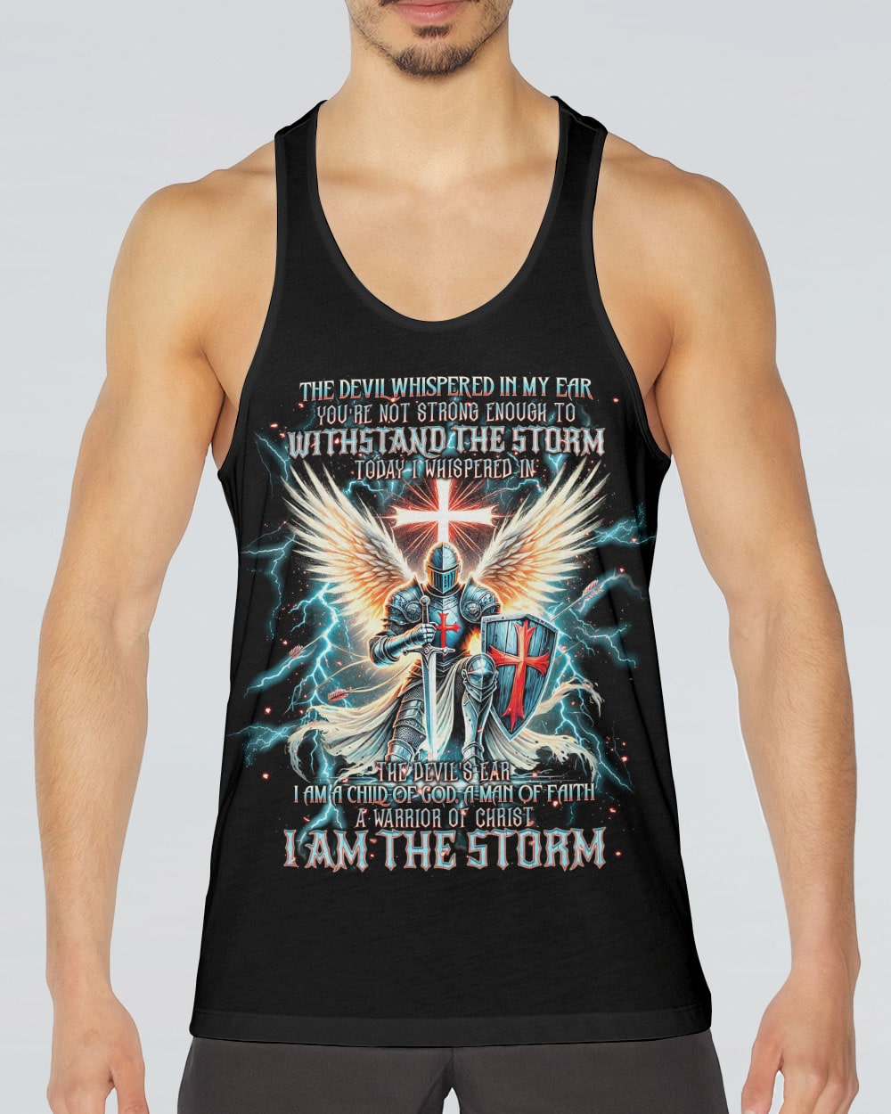 I Am The Storm Warrior Men's All Over Print Shirt - Tlnt1707243