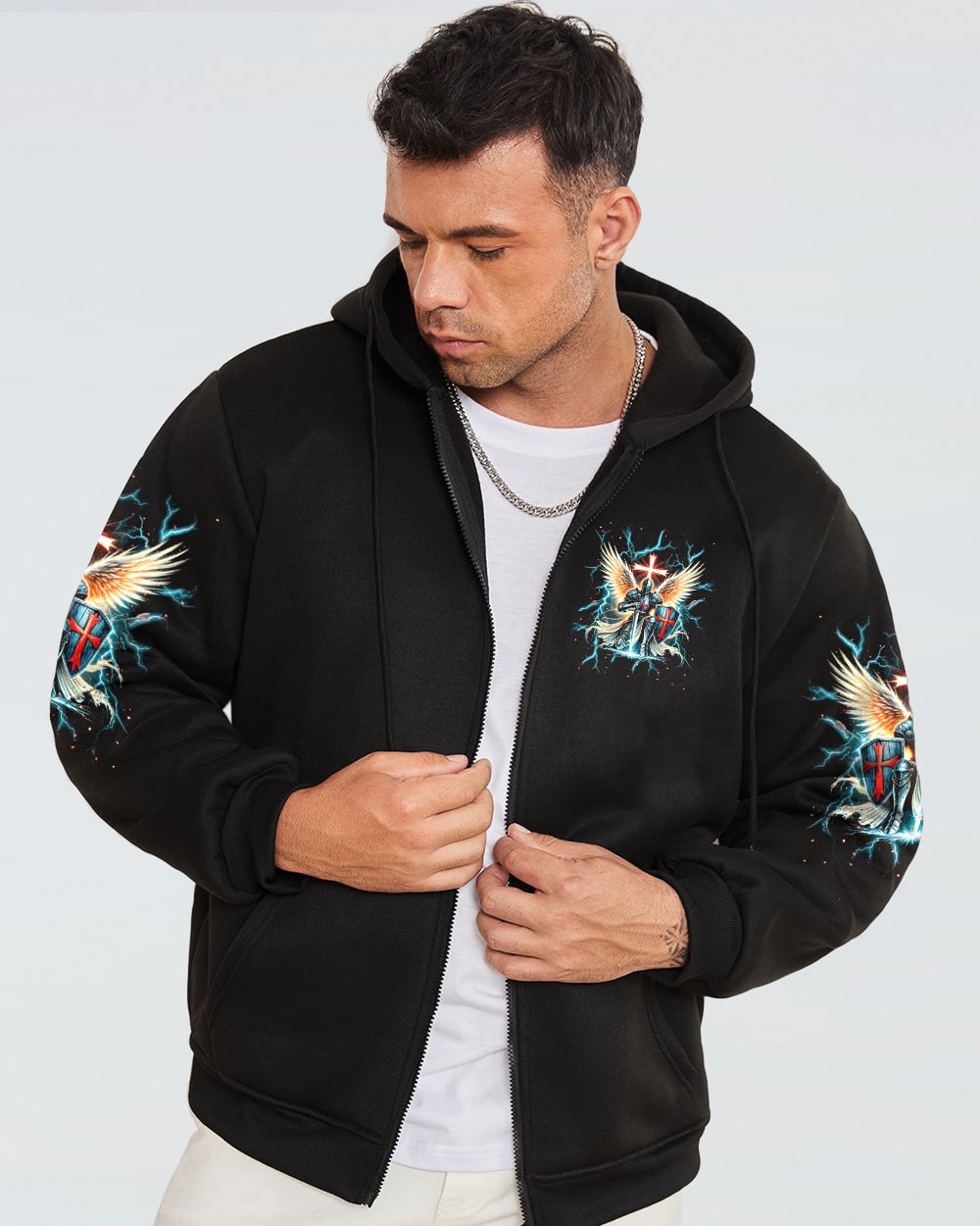 I Am The Storm Warrior Men's All Over Print Shirt - Tlnt1707243