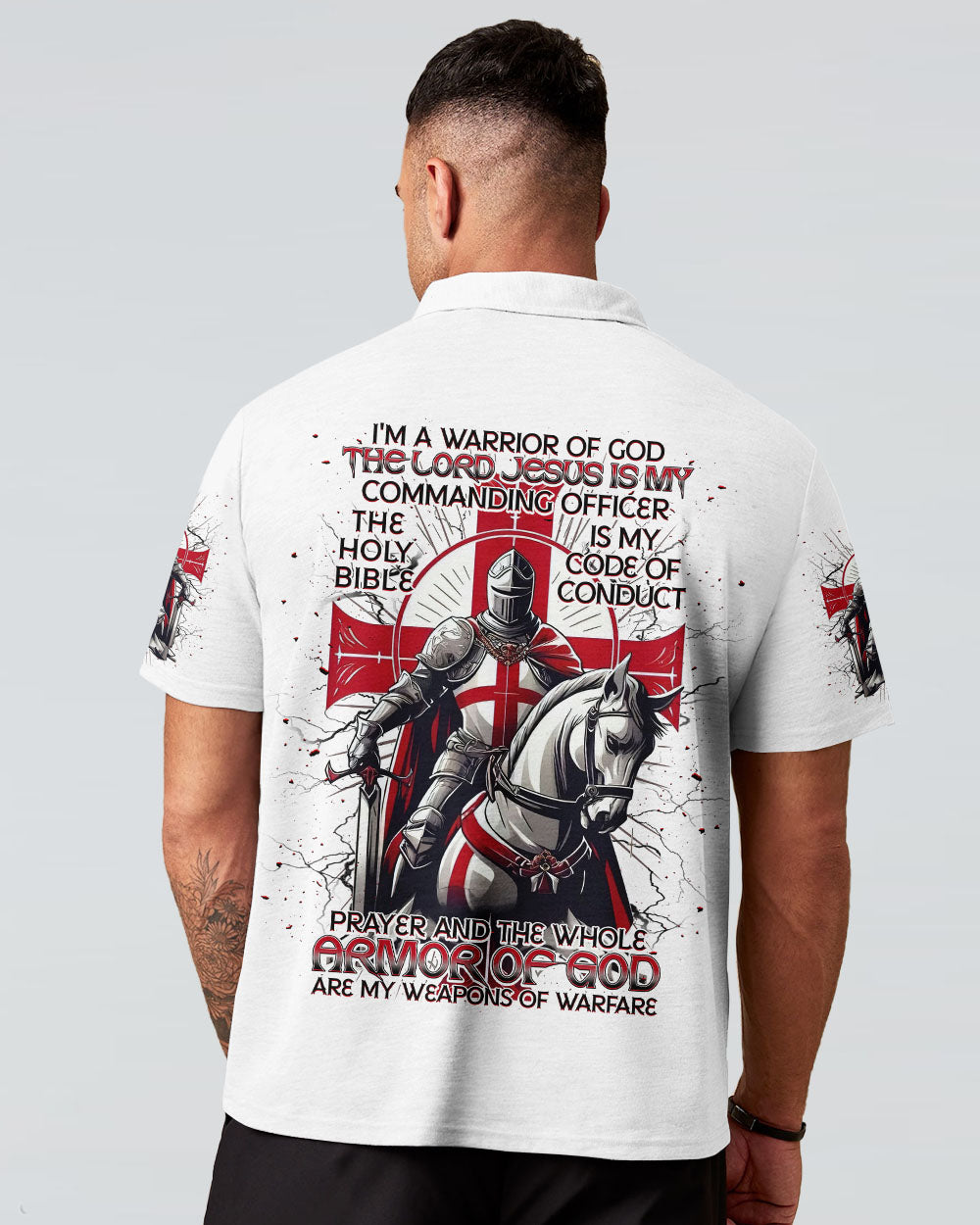 I'm A Warrior Of God Men's All Over Print Shirt - Tlnt1802252
